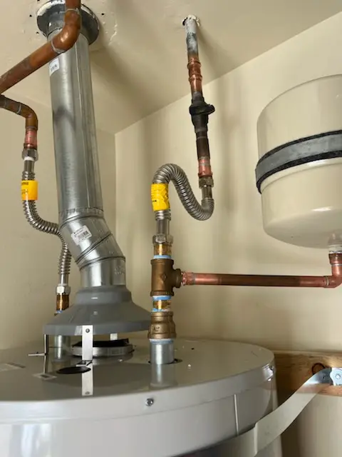 Water heater installation and plumbing repair in Fenway